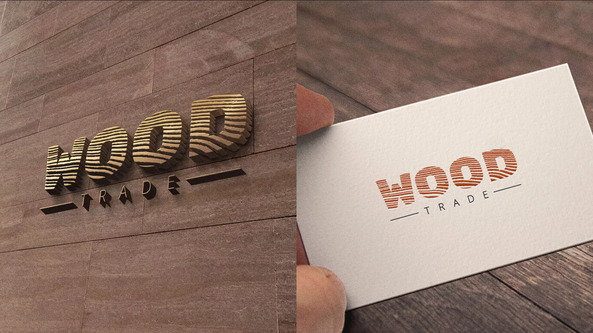 Разработка логотипа для компании «Wood Trade» в Новокубанске